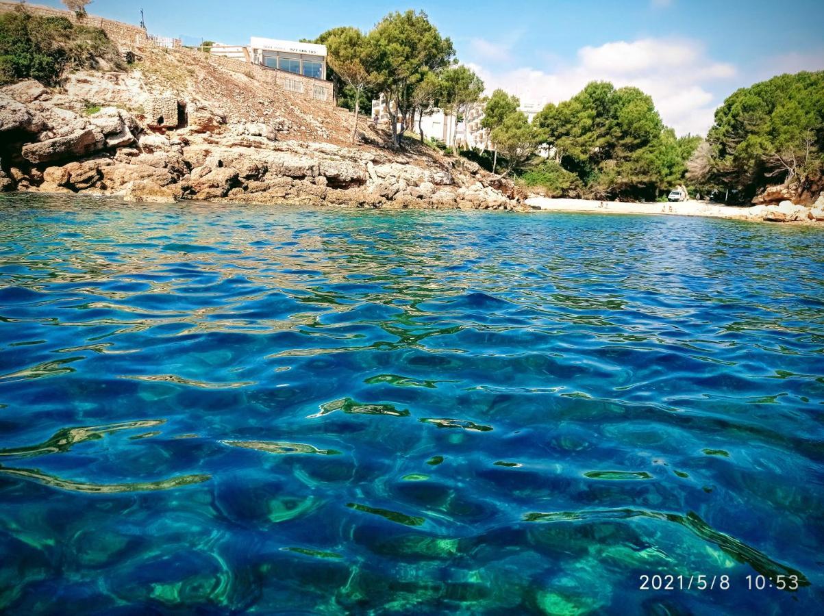 Paraiso En Cala Llobeta Calafat Esterno foto
