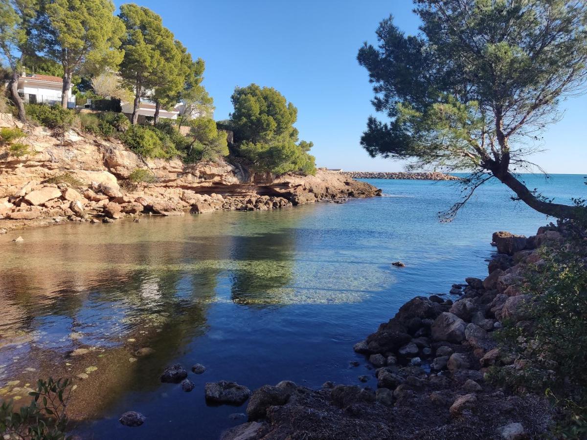 Paraiso En Cala Llobeta Calafat Esterno foto