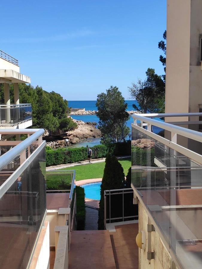 Paraiso En Cala Llobeta Calafat Esterno foto