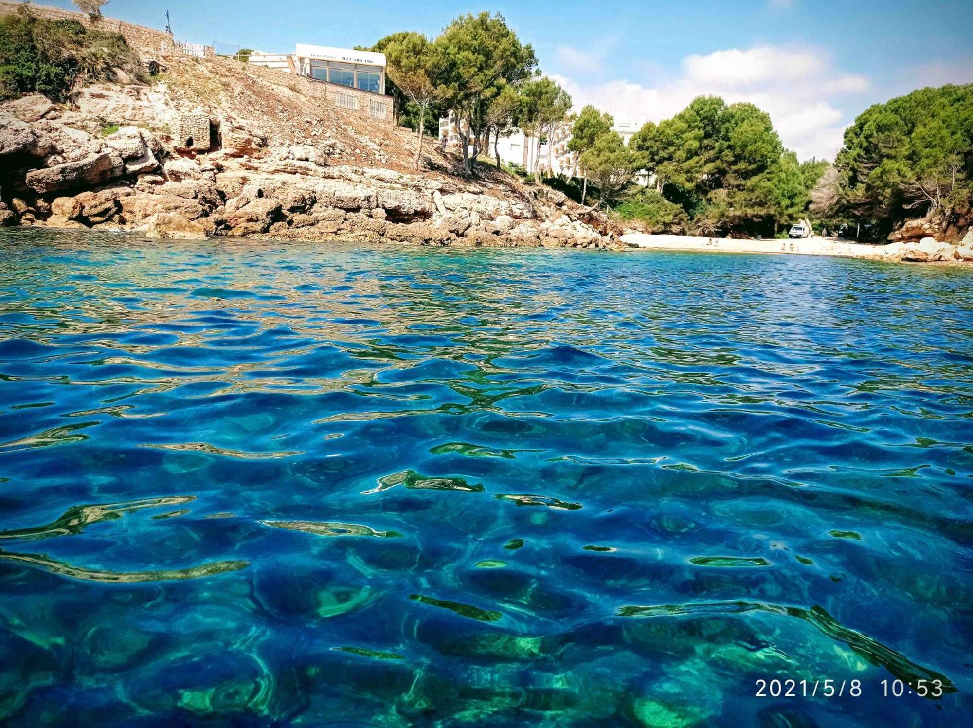 Paraiso En Cala Llobeta Calafat Esterno foto